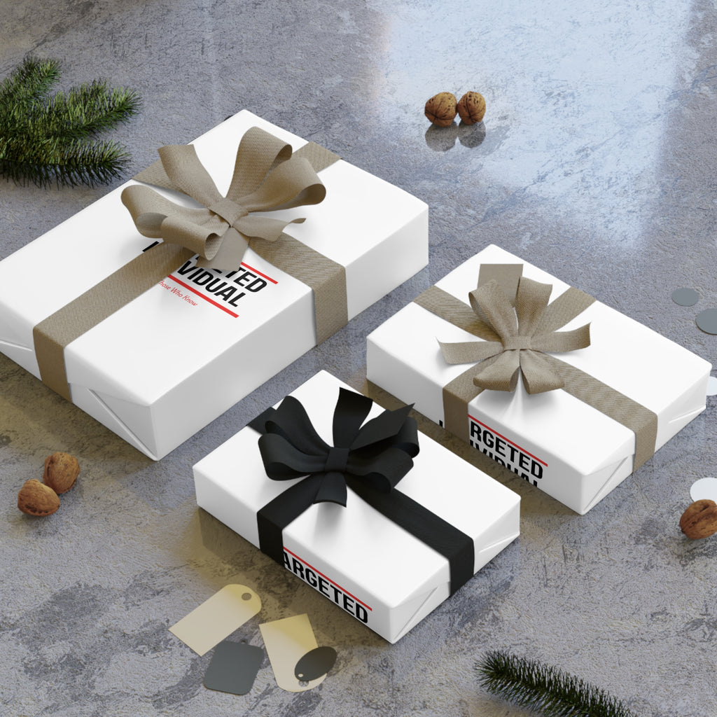 Targeted Individual Gift Wrapping Paper Roll