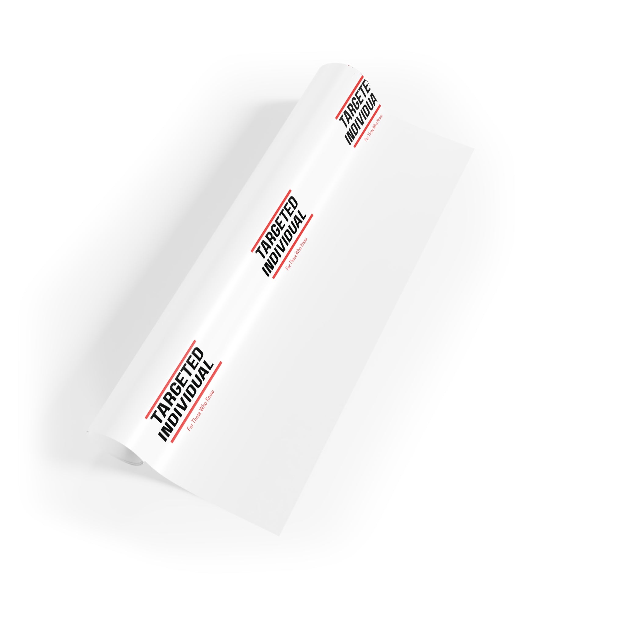 Targeted Individual Gift Wrapping Paper Roll