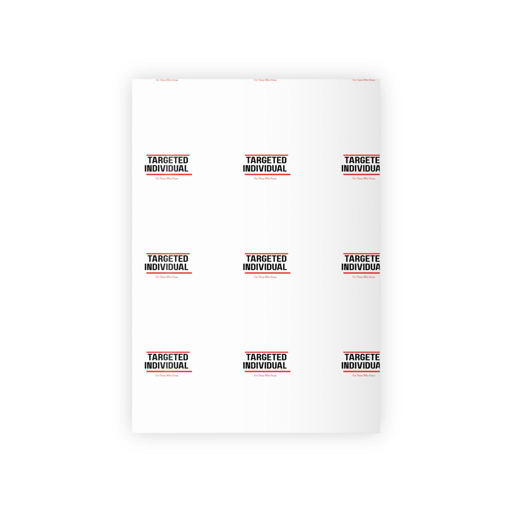 Targeted Individual Gift Wrapping Paper Roll