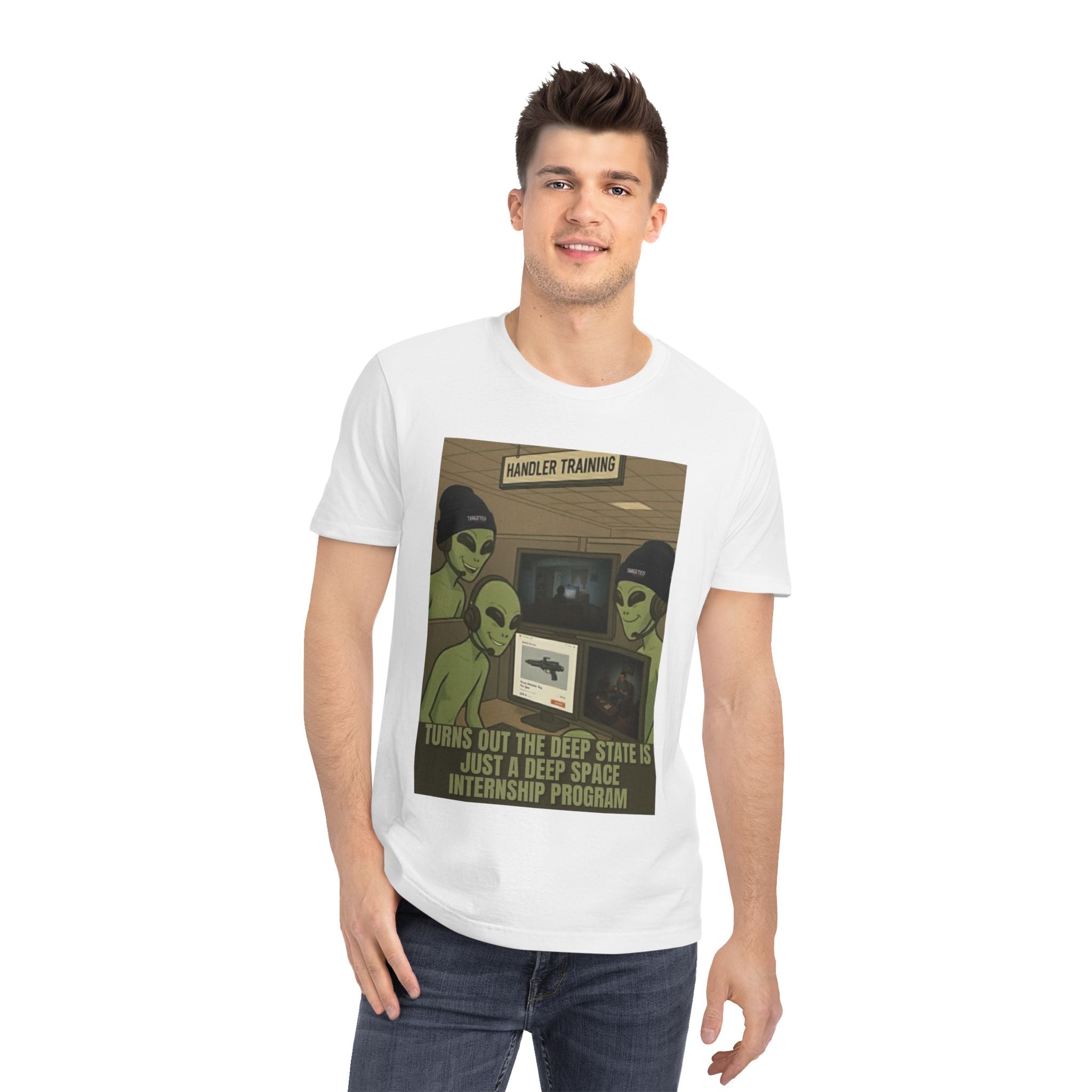 Rocker T-Shirt — “I Didn’t Choose the Spotlight… The Satellites Choose Me” Concert Tee