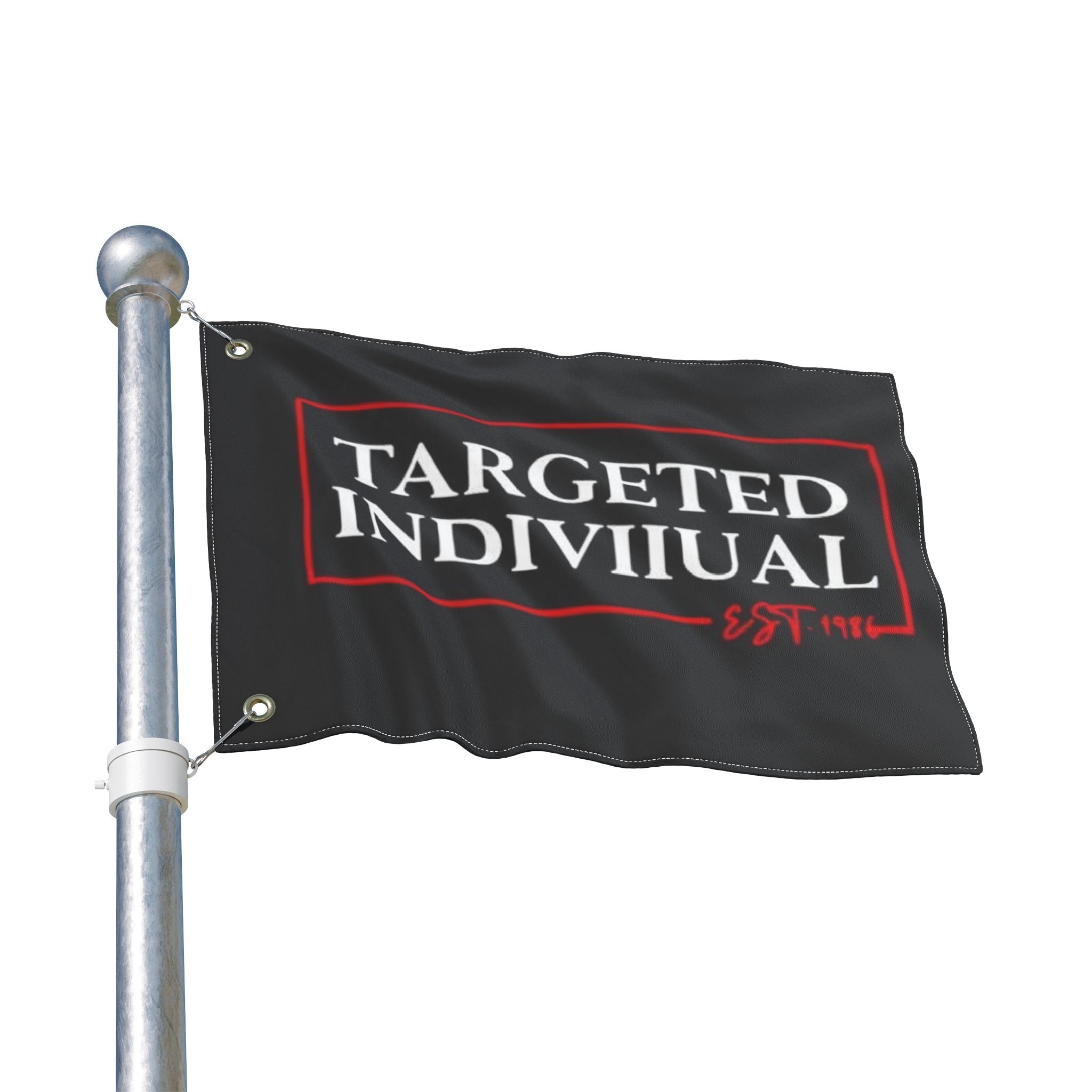 Personalized Targeted Individual Double Sided Flag,